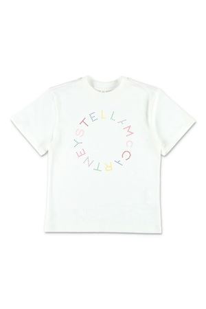 tshirt in cotone bianco STELLA McCARTNEY KIDS | TV8C71Z0434101